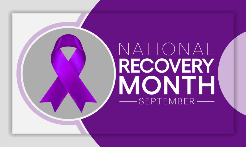 National Recovery Month Ribbon